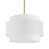 Priya 4 Light Large Pendant 22 Inch Wide by Dainolite - PYA-224C