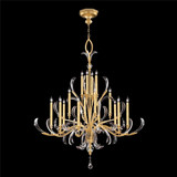 Beveled Arcs 16 Light Oversized Round Chandelier by Fine Art 739640 - 739640