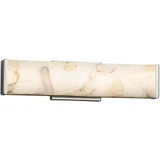 Alabaster Rocks Latitude 1 Light Linear Vanity Light by Justice Design - ALR-8601