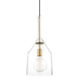 Sloan 1 Light Pendant 23 Inches Tall and 9.5 Inches Wide by Mitzi - H252701L