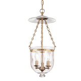 Hampton 3 Light Small Pendant with Star Pattern by Hudson Valley - 252-C3