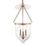 Hampton 3 Light Medium Pendant with Star Pattern by Hudson Valley - 254-C3