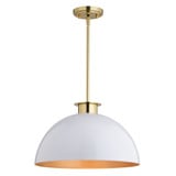 Devon 1 Light Pendant 15.5 Inch Tall and 15.75 Inch Wide by Vaxcel - P0411
