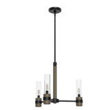 River Mill 3 Light Medium Chandelier by Hunter - RM3_194_CH