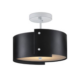 Ritsu 1 Light 13.75 Inch Wide Semi Flush Mount by Currey Company - 9000-2