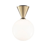 Piper 4W 1 LED 9 Inch Wide Large Flush Mount by Mitzi - H148501L