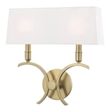 Gwen Two Light Wall Sconce by Mitzi - H212102L