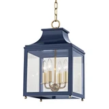 Leigh Four Light Small Pendant in Style 11.5 x 18.63 Inches by Mitzi - H259704S