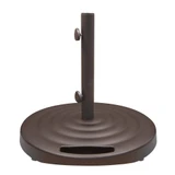 Libra 22 Inch 100 lbs Cast Aluminum Round Base with Wheels by Shademaker - BKM100