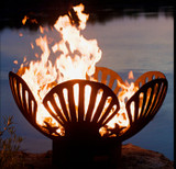 Barefoot Beach Gas Fire Pit 21 Inch Tall x 42 Inch Wide by Fire Pit Art - BarefootBeach
