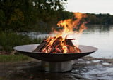 Bella Vita Gas Fire Pit 12 Inch Tall x 34.50 Inch Wide by Fire Pit Art - BellaVita