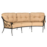 Derby 103 Inch Crescent Sofa by Woodard - 4T0064