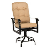 Cortland 47.25 Inch Cushion Swivel Counter Stool by Woodard - 4Z0469