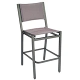 Palm Coast 46.25 Inch Padded Sling Bar Stool without Arms by Woodard - 570581