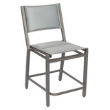 Palm Coast 40.25 Inch Padded Sling Counter Stool without Arms by Woodard - 570961