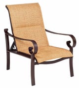 Belden 50.5 Inch Padded Sling Adjustable Lounge Chair by Woodard - 62H535