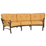 Belden 105 Inch Cushion Crescent Sofa by Woodard - 690464M