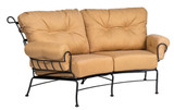Terrace 82.5 Inch Crescent Love Seat by Woodard - 790063