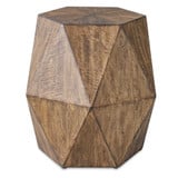 Volker Geometric Accent Table 18 Inch Tall and 18 Inch Wide by Uttermost - 25272