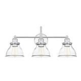 Baxter 3 Light Industrial Vanity Light by Capital - 8303CH-461