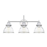 Baxter 3 Light Industrial Vanity Light by Capital - 8303CH-461