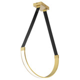Regan 30W 1 LED Light Large Pendant by Dainolite - REG-241LEDP