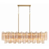 Addis 14 Light Oversized Linear Chandelier by Crystorama - ADD-317