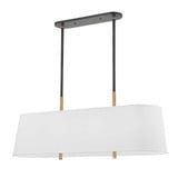 Bowery 8 Light Oversized Linear Chandelier by Hudson Valley - 3747