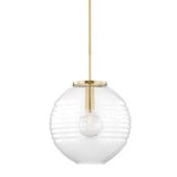 Pheasant Oak 1 Light Large Pendant by Bailey Street Home - 116-BEL-4441915