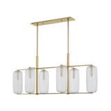 Christopher Vale 6 Light Large Linear Pendant by Bailey Street Home - 116-BEL-3827155