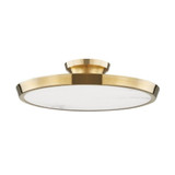 Cypress Green 1 Light 15.5 Inch Wide Flush Mount by Bailey Street Home - 116-BEL-4313447