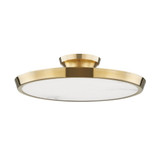 Cypress Green 1 Light 15.5 Inch Wide Flush Mount by Bailey Street Home - 116-BEL-4313447