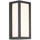 18W 1 LED Light Outdoor Wall Lantern 9.88 Inch Tall by Eurofase - 31580