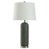 Alba Wave Design 1 Light Table Lamp 30 Inch Tall by Stylecraft - KHL333598