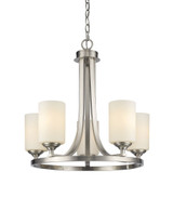 Bordeaux 5 Light Chandelier 21.5 Inches Wide by 21.5 Inches High by Z-Lite - 435-5B