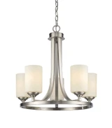 Bordeaux 5 Light Chandelier 21.5 Inches Wide by 21.5 Inches High by Z-Lite - 435-5B