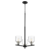 Monarch 3 Light Small Chandelier by Quorum - 610-3-6965
