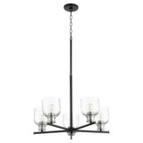 Monarch 5 Light Medium Chandelier by Quorum - 610-5-6965
