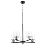 Monarch 5 Light Medium Chandelier by Quorum - 610-5-6965