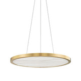 Eastport 30W 1 LED Light Large Round Pendant by Hudson Valley - 6324