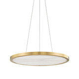 Eastport 30W 1 LED Light Large Round Pendant by Hudson Valley - 6324