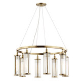 Foxes Fold 8 Light Large Pendant by Bailey Street Home - 116-BEL-2973129