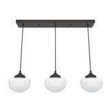 Saddle Creek 3 Light Oversized Linear Pendant by Hunter Fans - SCLCP332