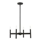 Copenhagen 4 Light Small Chandelier by Livex 51174-04 - 51174-04