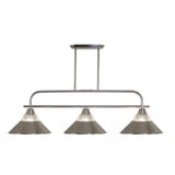 Annora 3 Light Island/Billiard 14.25 Inch Wide by 15.25 Inch High by Z-Lite - 437-3AMA