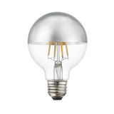 7.7W E26 Medium Base G25 Globe Filament LED Lamp (Pack of 60) by Livex  - 960818X60