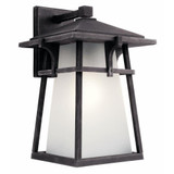 Chatsworth Top 1 Light Wall Lantern 14.5 Inch Tall by Bailey Street Home - 147-BEL-2242748