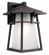 Chatsworth Top 1 Light Wall Lantern 14.5 Inch Tall by Bailey Street Home - 147-BEL-2242748