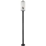Sana 3 Light Outdoor Post Mount 100.25 x 9 In by Z-Lite - 592PHBR-567P-BK