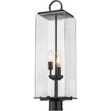 Sana 3 Light Outdoor Post Mount 26.5 x 8.25 In by Z-Lite - 592PHBR-BK